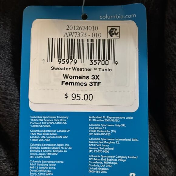 Columbia sweater weather tunic very soft and comfortable - Picture 4 of 4